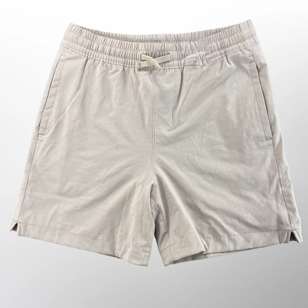 Abercrombie Kids Light Gray Athletic Shorts